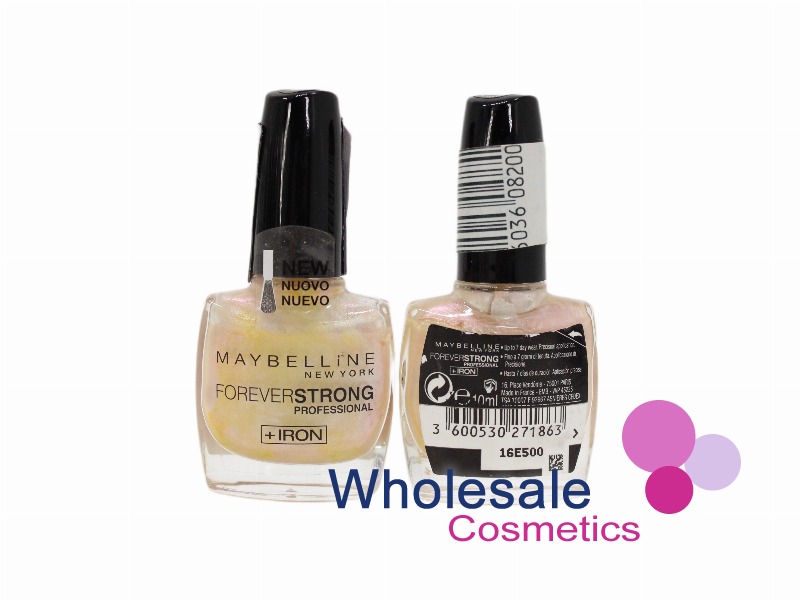 6 x Maybelline Forever Strong Professional Nail Colour - 815 CHAMPAGNE