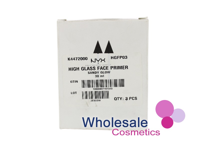 6 x NYX High Glass Face Primer - SANDY GLOW