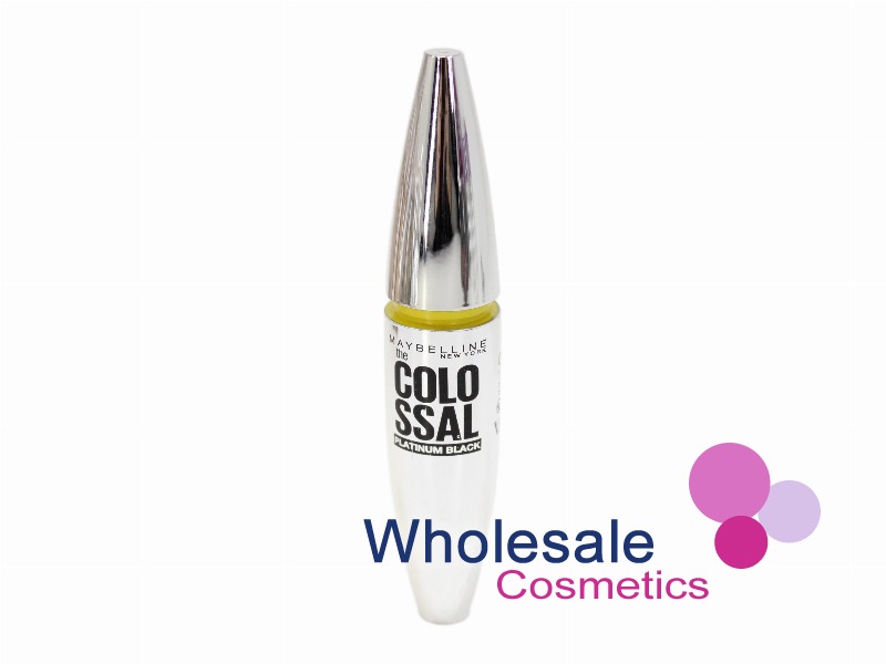 9 x Maybelline The Colossal Platinum Black Mascara