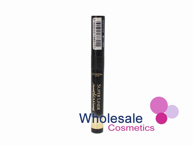 9 x L'Oreal SuperLiner Smokissime Eyeliner - 100 BLACK SMOKE