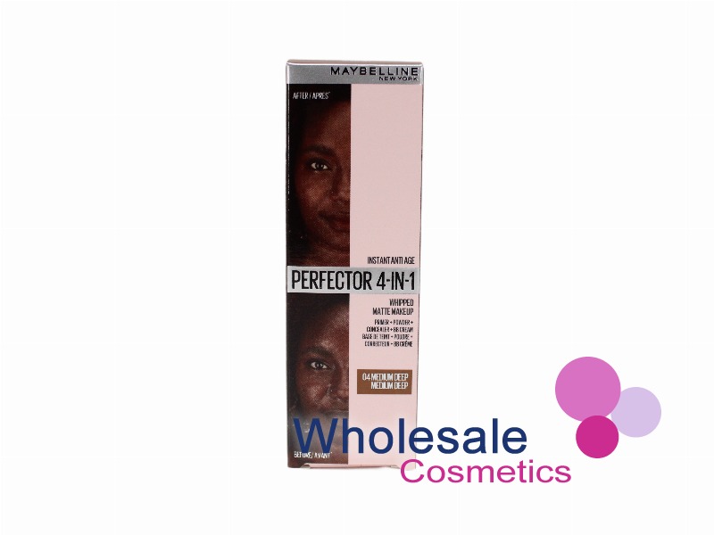 6 x Maybelline Instant Anti Age Perfector 4-in-1 Whipped Matte Makeup - 04 MEDIUM/DEEP