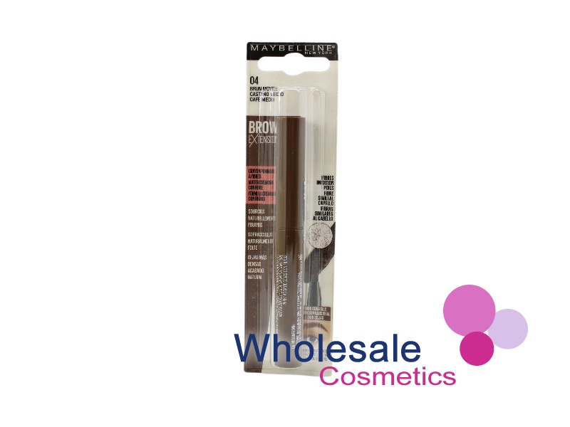 6 x Maybelline Brow Extensions Eyebrow Pomade Crayon - 04 MEDIUM BROWN