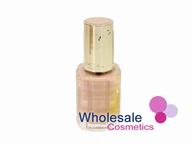6 x L'Oreal Color Riche Nail Polish - 116 CAFE DE NUIT