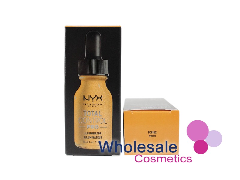 6 x NYX Total Control Drop Pro Illuminator - 02 WARM