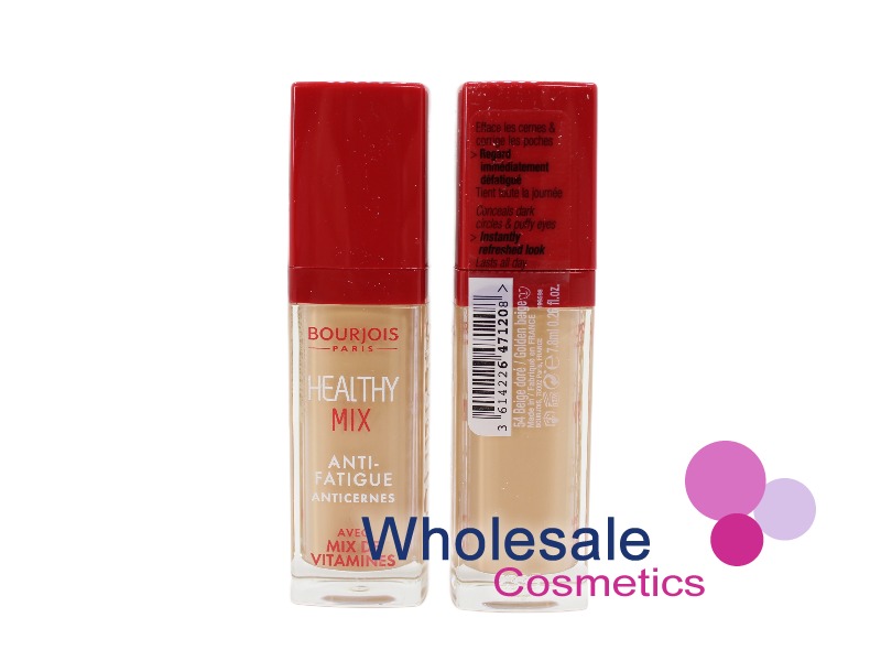 6 x Bourjois Healthy Mix Anti-Fatigue Concealer - 54 GOLDEN BEIGE