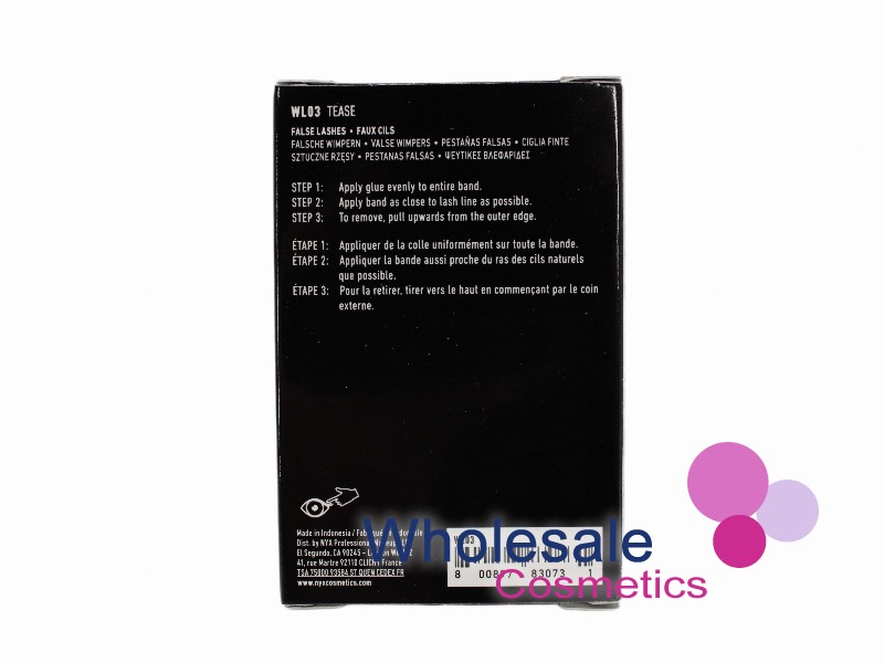 9 x NYX Professional Makeup Wicked Lashes - WL03 TEASE