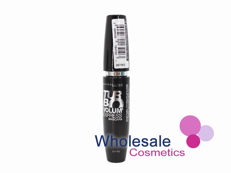 1 x Maybelline Volum' Express The Turbo Mascara - TURBO BLACK
