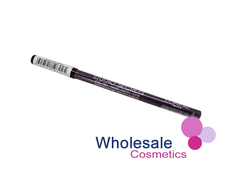 12 x L'Oreal Studio Secrets High Definition Eye Liners - 360 GREEN EYES VIOLET