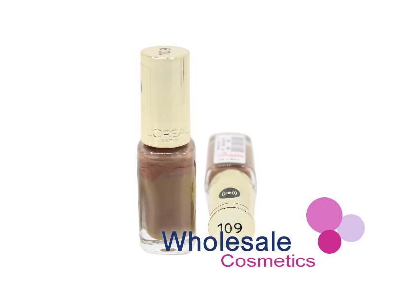 12 x L'Oreal Color Riche Nail Polish - 109 CAFE ST GERMAIN