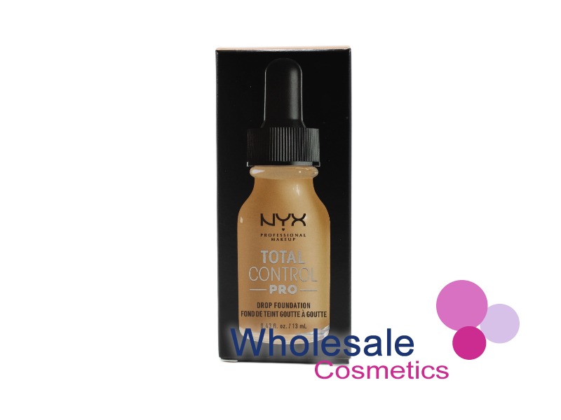 6 x NYX Total Control Drop Pro Foundation - 14 GOLDEN HONEY