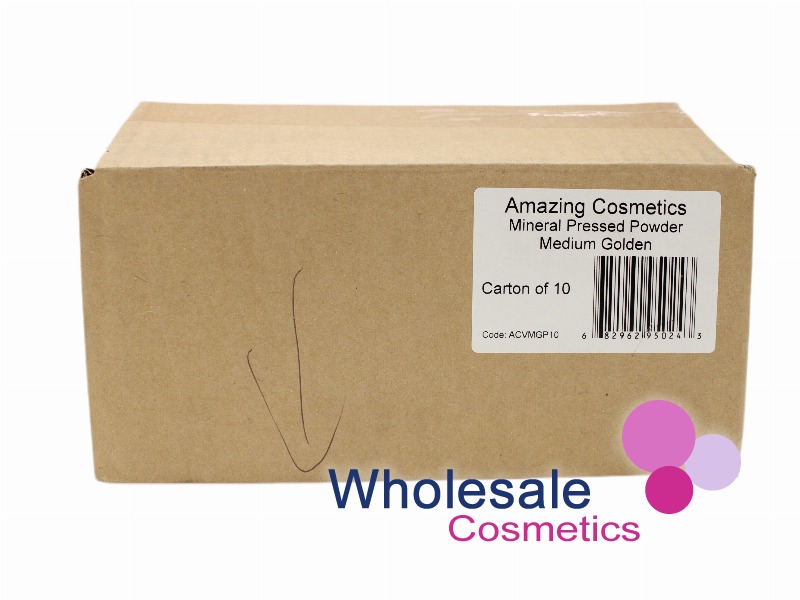 10 x Amazing Cosmetics Velvet Mineral Foundation - MEDIUM GOLDEN