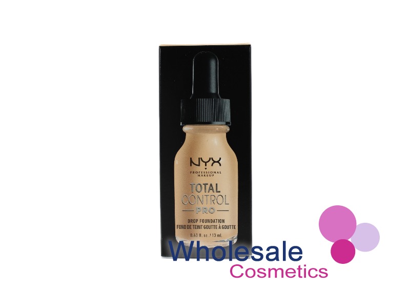 6 x NYX Total Control Drop Pro Foundation - 06 VANILLA