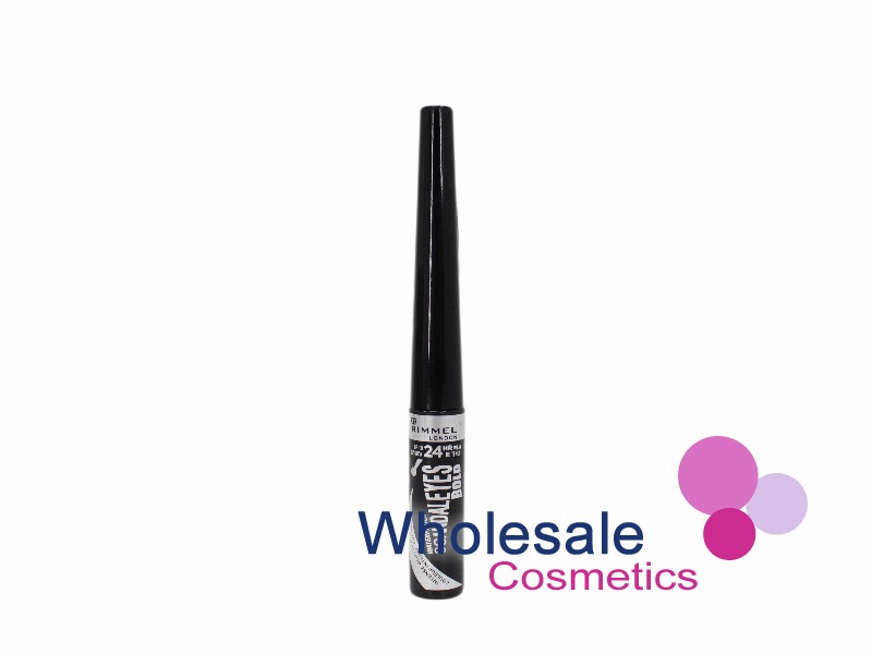 9 x Rimmel Scandal Eyes 24h Waterproof Bold Eyeliner NO BARCODE - BLACK