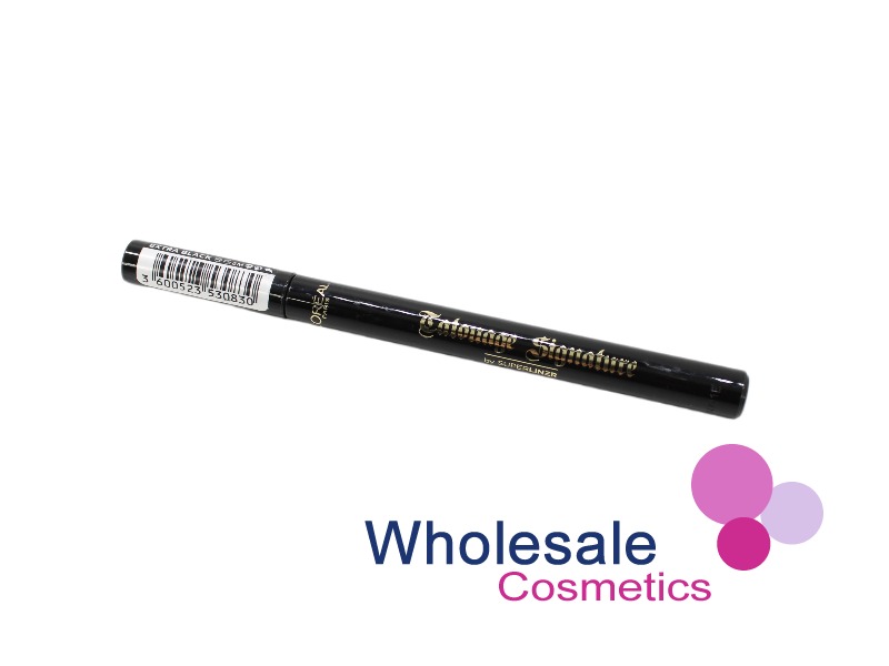12 x L'Oreal Paris Tattoo Signature 24hr Liquid Eyeliner - EXTRA BLACK