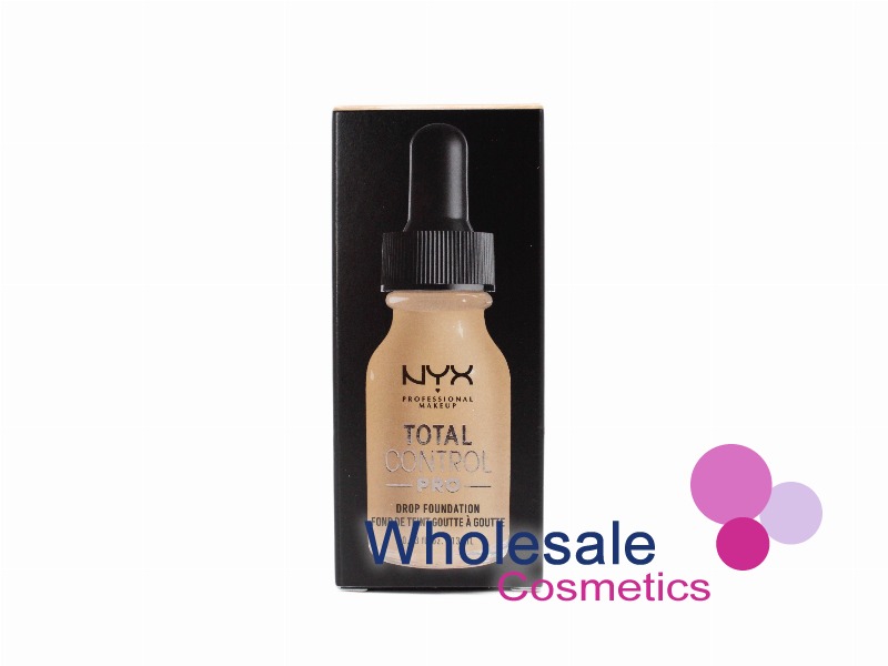 6 x NYX Total Control Drop Pro Foundation - 10.5 MEDIUM BUFF