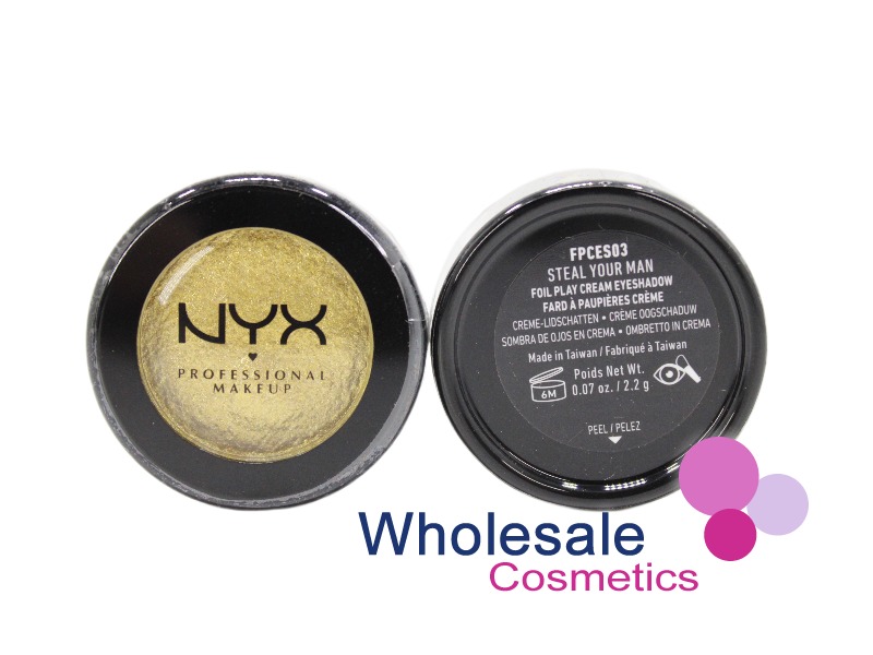 9 x NYX Professional Makeup Foil Play Cream Eyeshadow - 03 STEAL YOUR MAN