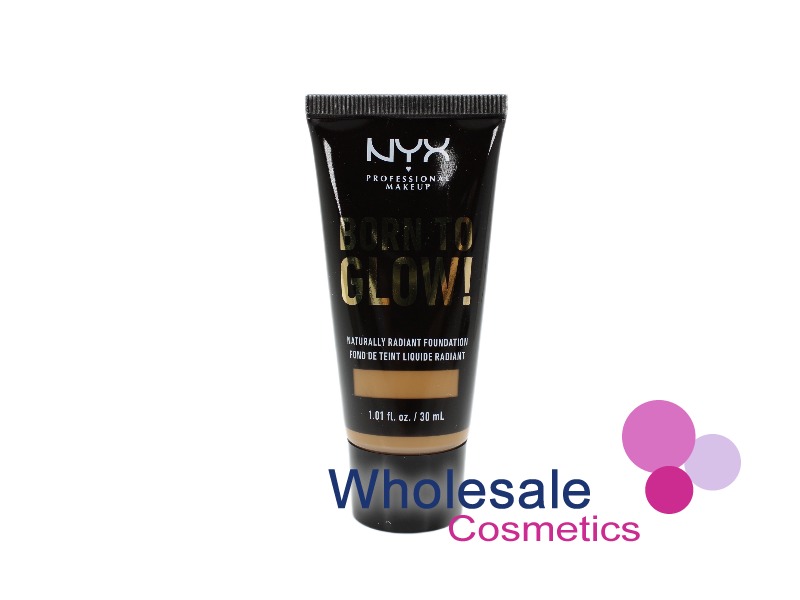6 x NYX Professional Born to Glow Radiant Foundation - HONEY