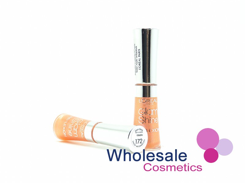 12 x L'Oreal Glam Shine Reflexion Lip Gloss TESTER STOCK - 172 SHEER WATERMELON