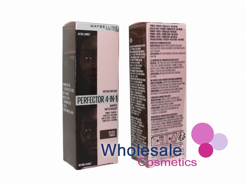 6 x Maybelline Instant Anti Age Perfector 4-in-1 Whipped Matte Makeup - 05 DEEP