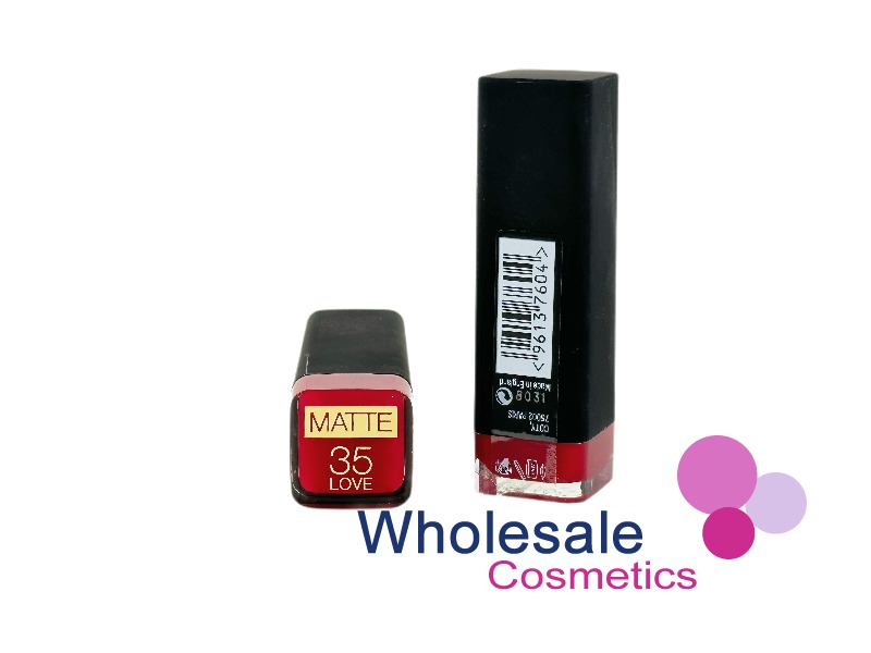 9 x Max Factor Colour Velvet Matte Lipsticks - 35 LOVE