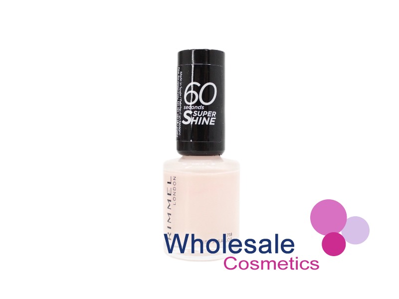 9 x Rimmel 60 Seconds Super Shine Nail Polish - 718 KISS A SAILOR
