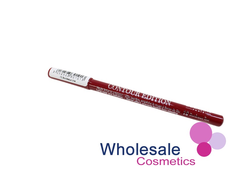 9 x Bourjois Lip Liner Contour Edition - 10 BOREDEAUX LINE