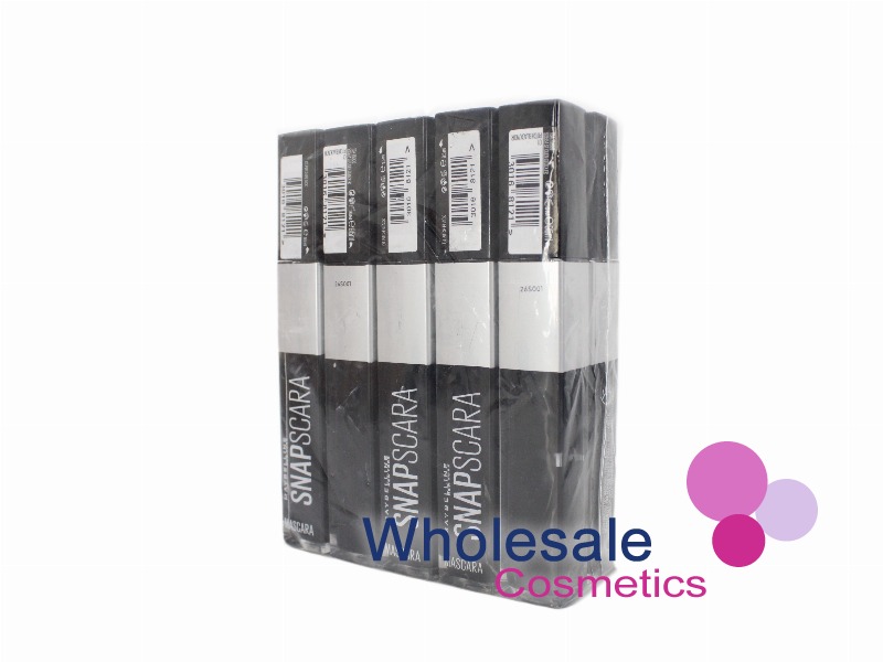 10 x Maybelline Snapscara Mascara - 01 PITCH BLACK
