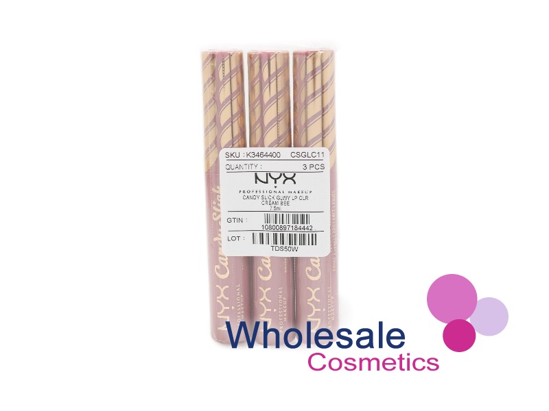 9 x NYX Professional Makeup Candy Slick Glowy Lip Gloss - 11 CREAM BEE