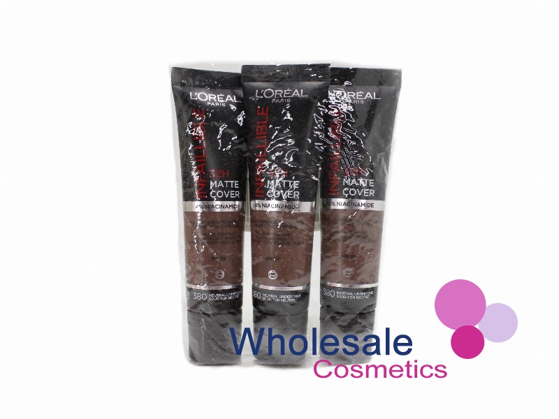 9 x L'Oreal Infaillible 32H Matte Cover - 380 NEUTRAL UNDERTONE
