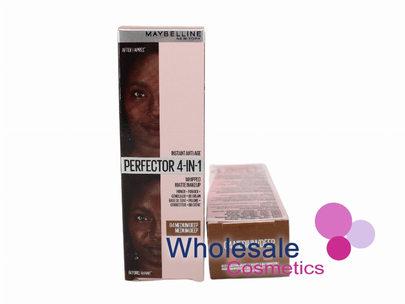 6 x Maybelline Instant Anti Age Perfector 4-in-1 Whipped Matte Makeup - 04 MEDIUM/DEEP