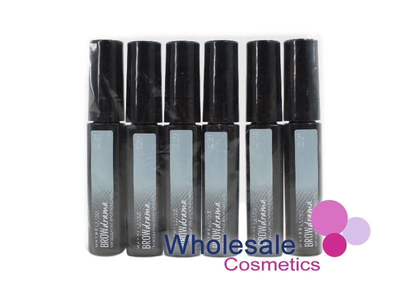 9 x Maybelline Brow Drama Sculpting Brow Mascara - TRANSPARENT