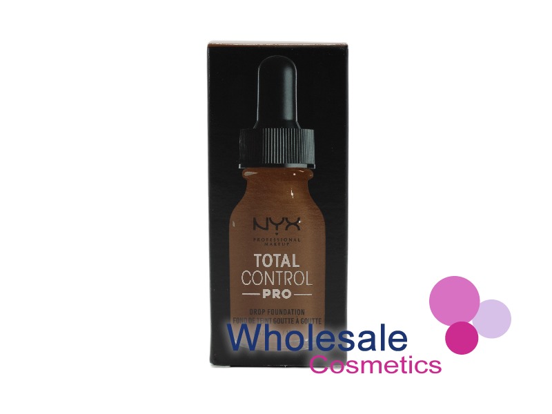 6 x NYX Total Control Drop Pro Foundation - COCOA