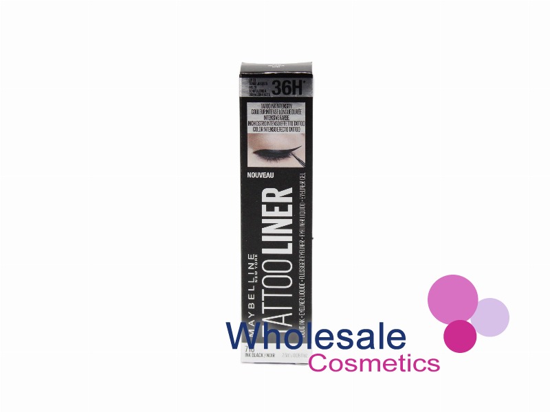 6 x Maybelline 36H Tattoo Liner Liquid Ink - 710 INK BLACK
