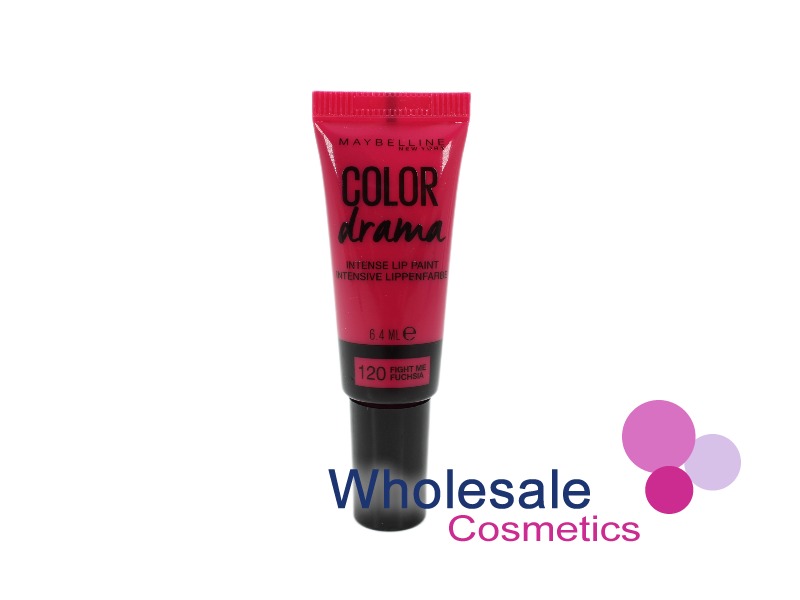 12 x Maybelline Color Drama Intense Lip Paint - 120 FIGHT ME FUCHSIA