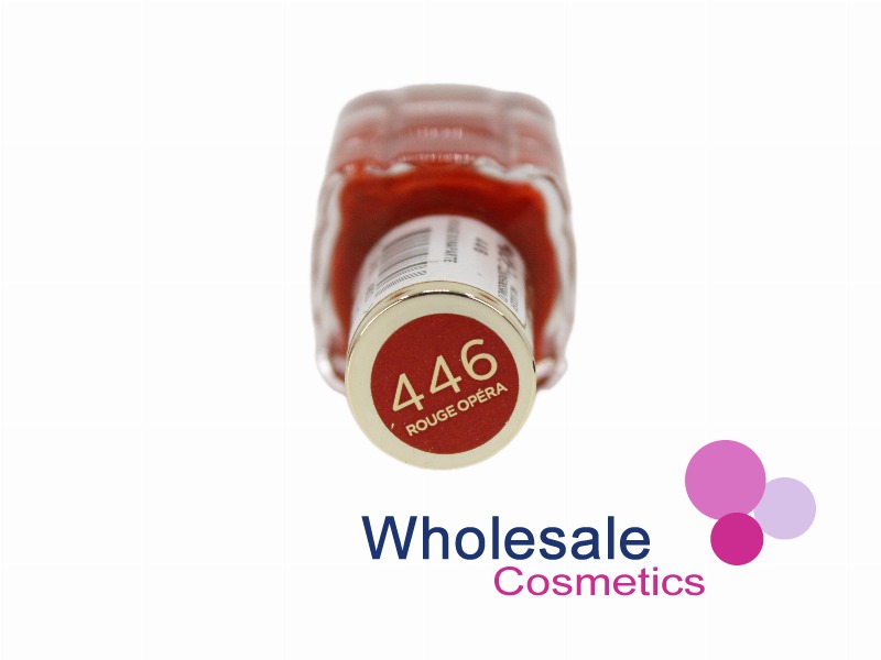 6 x L'Oreal Color Riche Nail Polish - 446 ROUGE OPERA