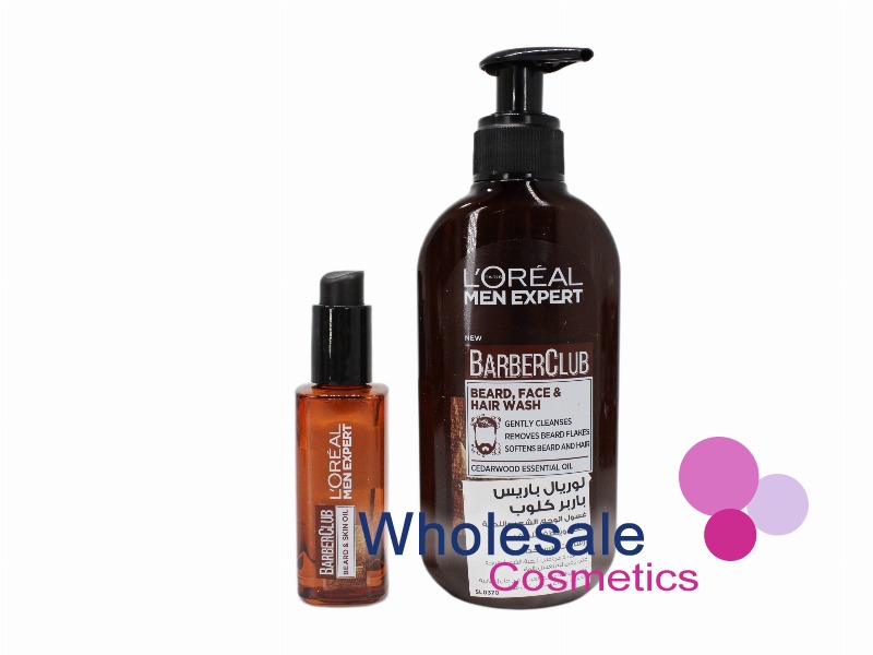 3 x L'Oreal Men Expert Barber Club Beard Care Kit