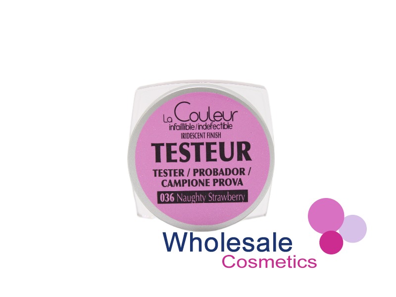 12 x L'Oreal Color Infallible Eyes 24Hr Powder Eyeshadow TESTER STOCK - 036 NAUGHTY STRAWBERRY