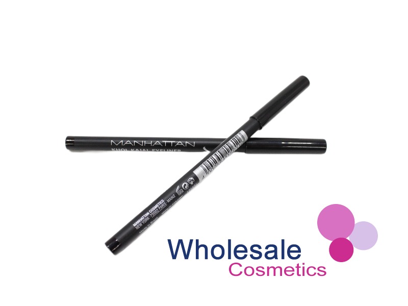9 x Manhattan Kohl Kajal Eyeliner Pencil - 1010N BLACK
