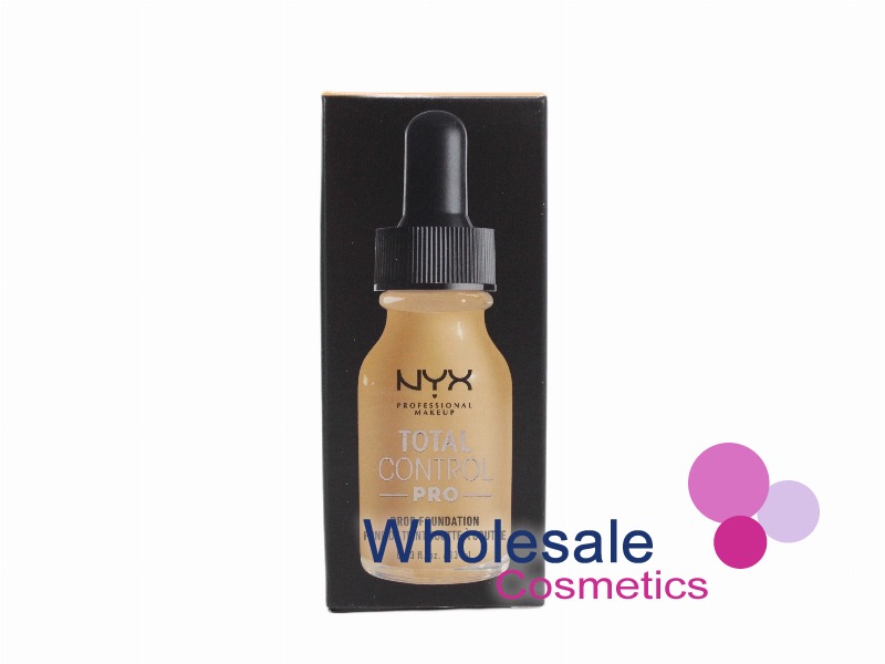 6 x NYX Total Control Drop Pro Foundation - 13 GOLDEN