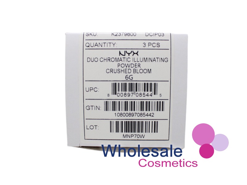 6 x NYX Duo Chromatic Illuminating Powder - 03 CRUSHED BLOOM