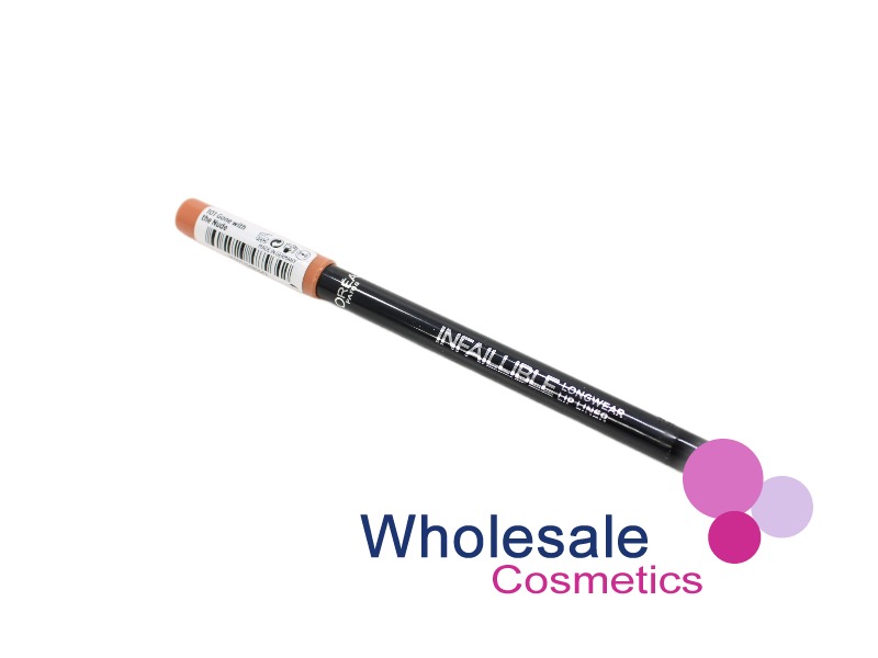 12 x L'Oreal infallible Longwear Lip Liner - 101 GONE WITH NUDE